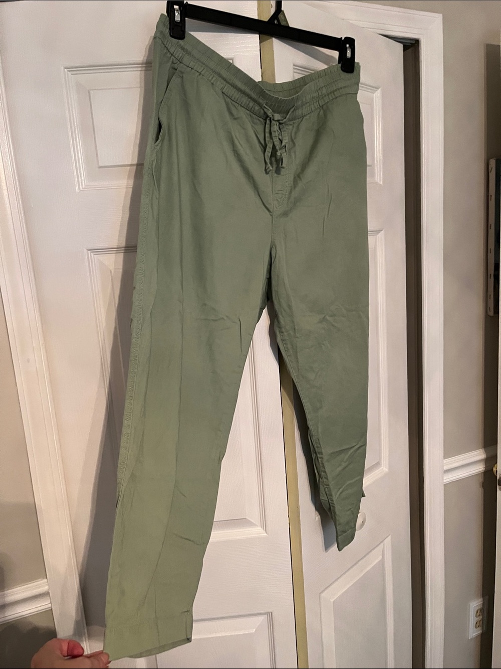 Gap factory  Casual Drawstring Pants in Sage Green